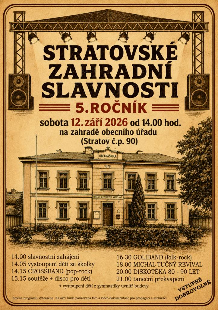 Stratovská zahradní slavnost